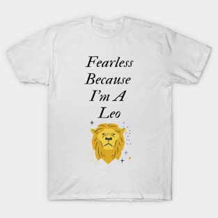Fearless Leo T-Shirt